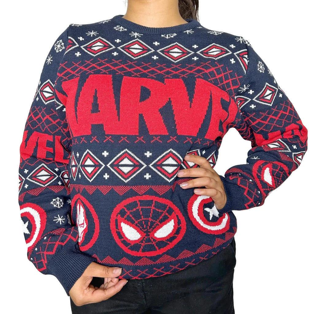 Sweater navideño unisex Héroes & Navidad🎄✨