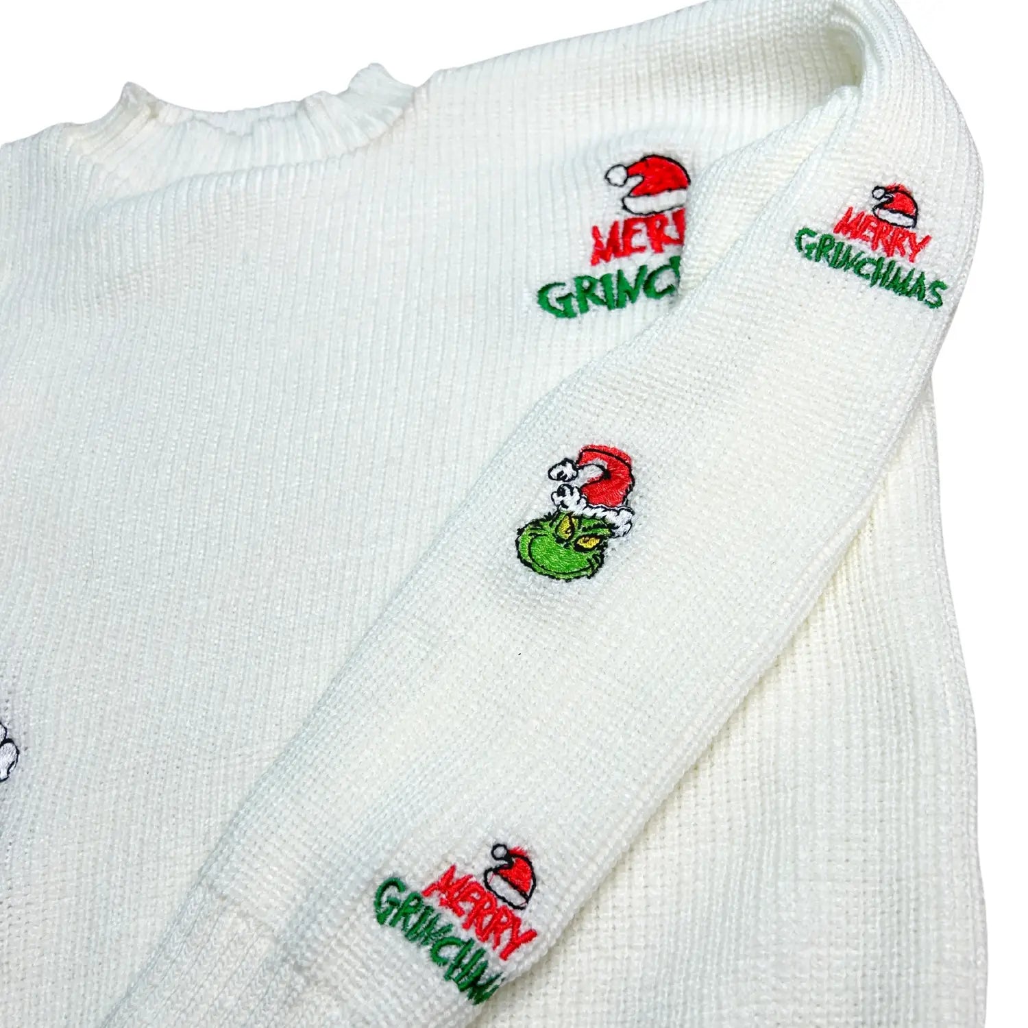 Sweater Navideño para mujer GrinchChic 🤍😈