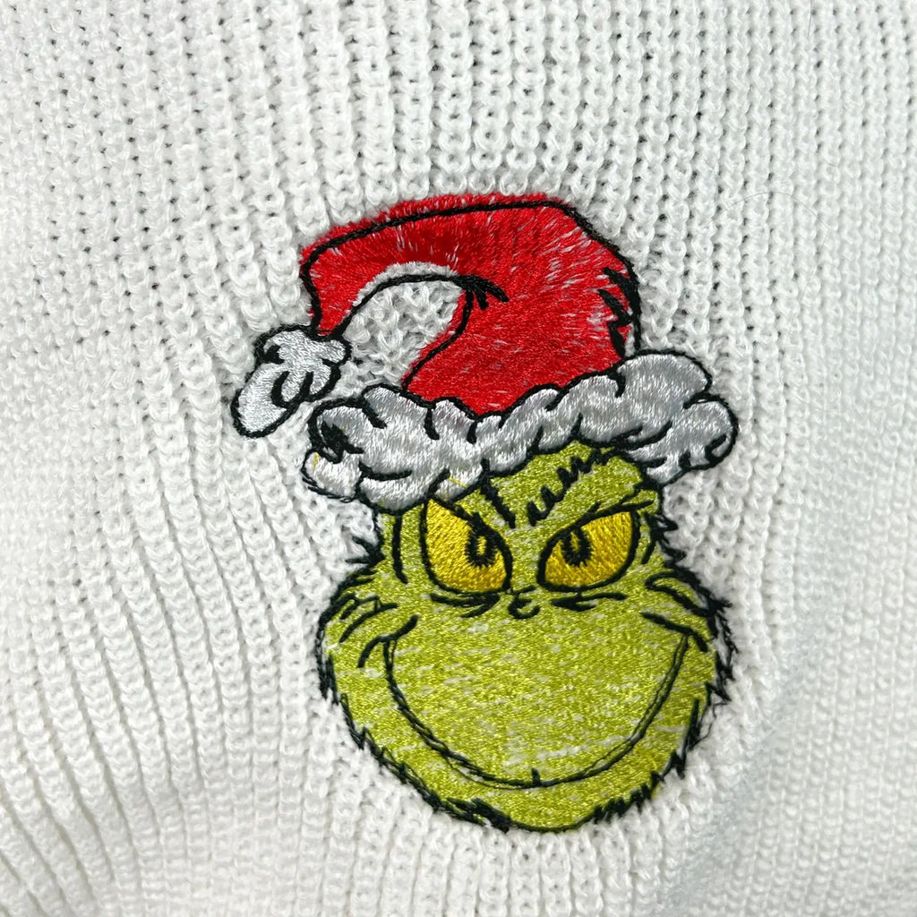 Sweater Navideño para mujer GrinchChic 🤍😈
