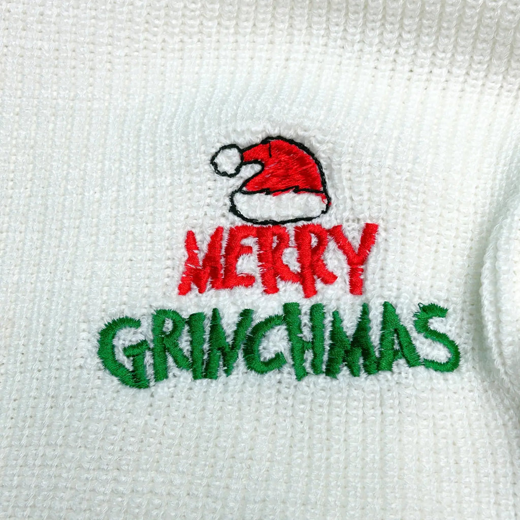 Sweater Navideño para mujer GrinchChic 🤍😈