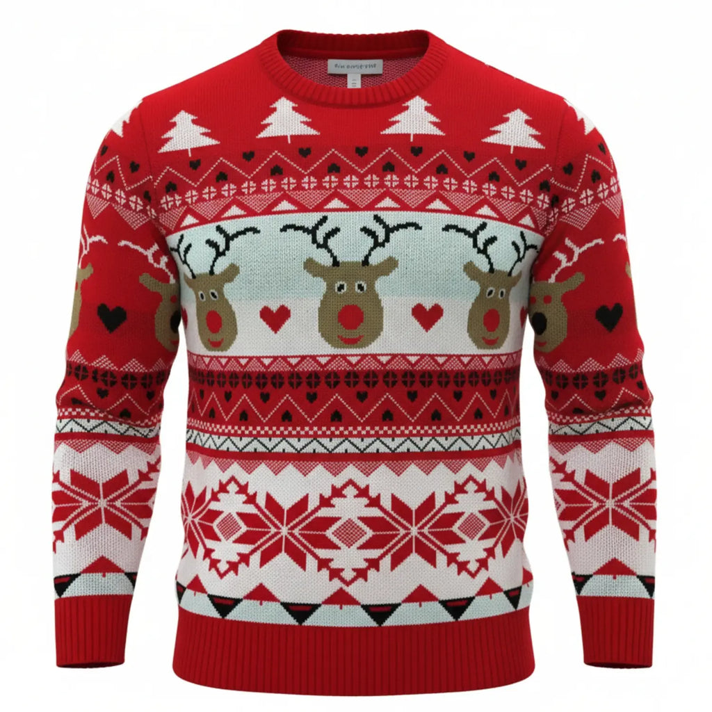 Sweater Navideño Unisex Renos Amorosos ❤️🦌