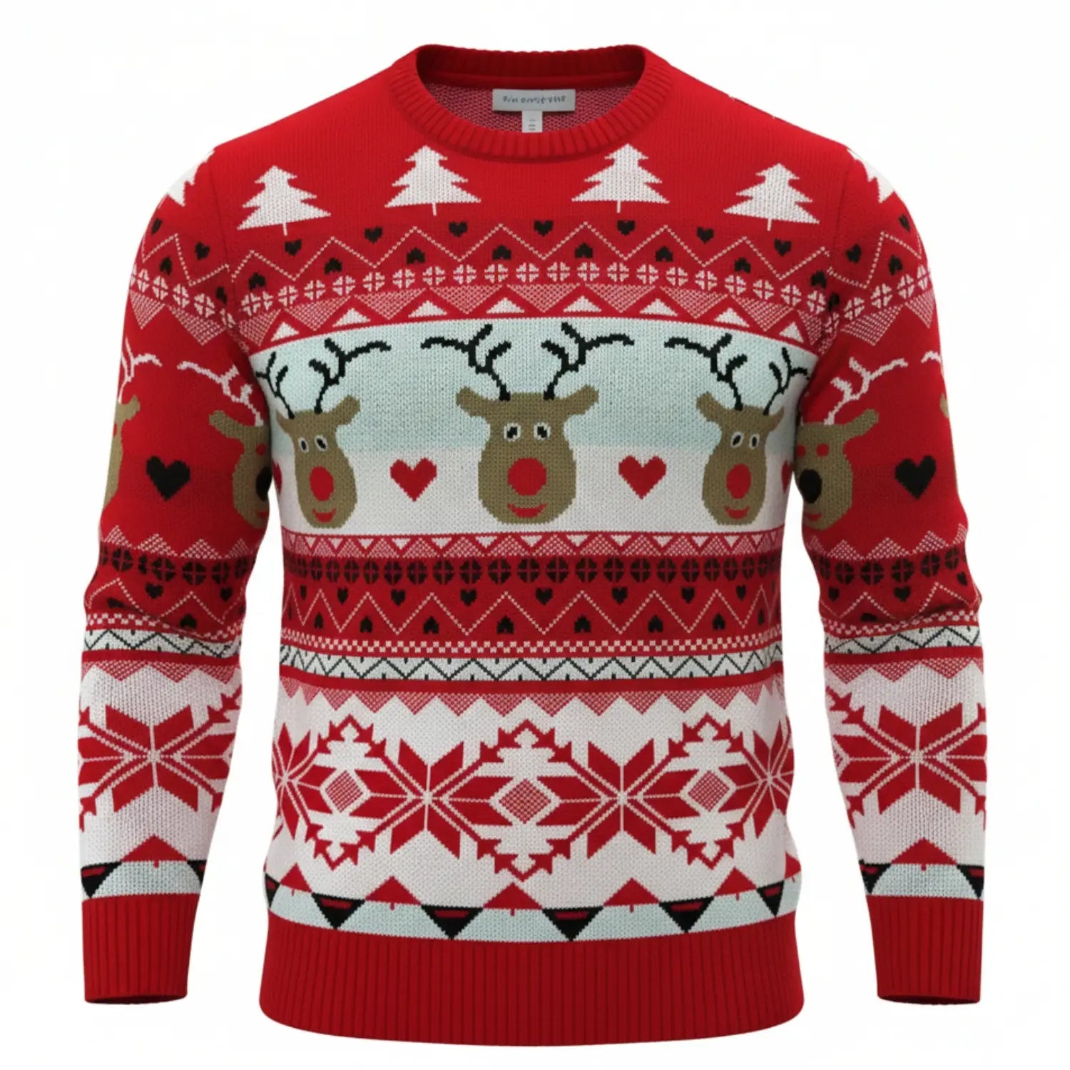 Sweater Navideño Unisex Renos Amorosos ❤️🦌