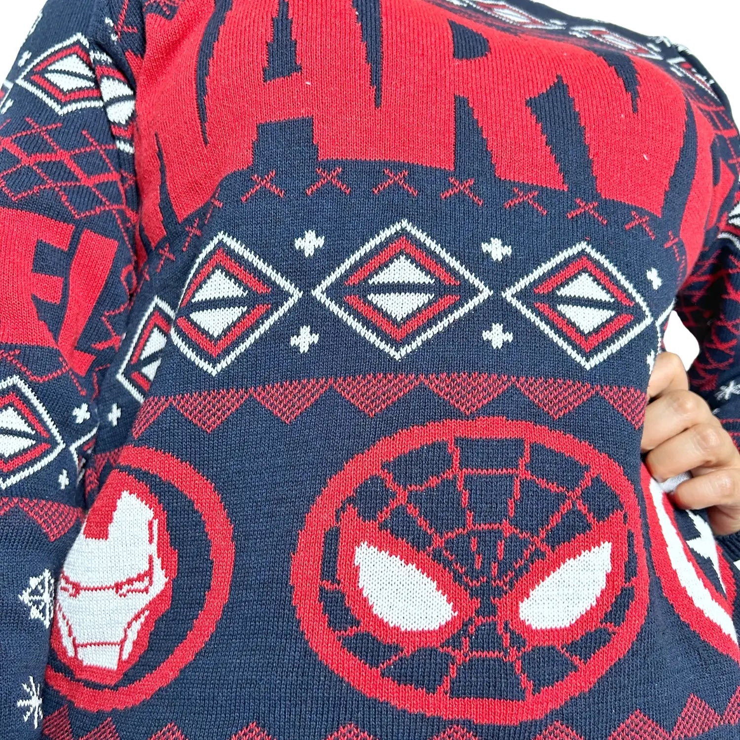 Sweater navideño unisex Héroes & Navidad🎄✨