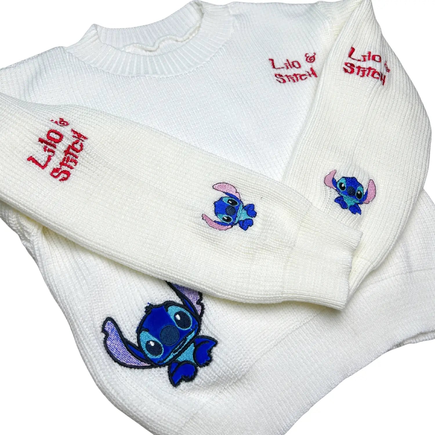 Sweater Navideño para mujer StitchDream 💙✨