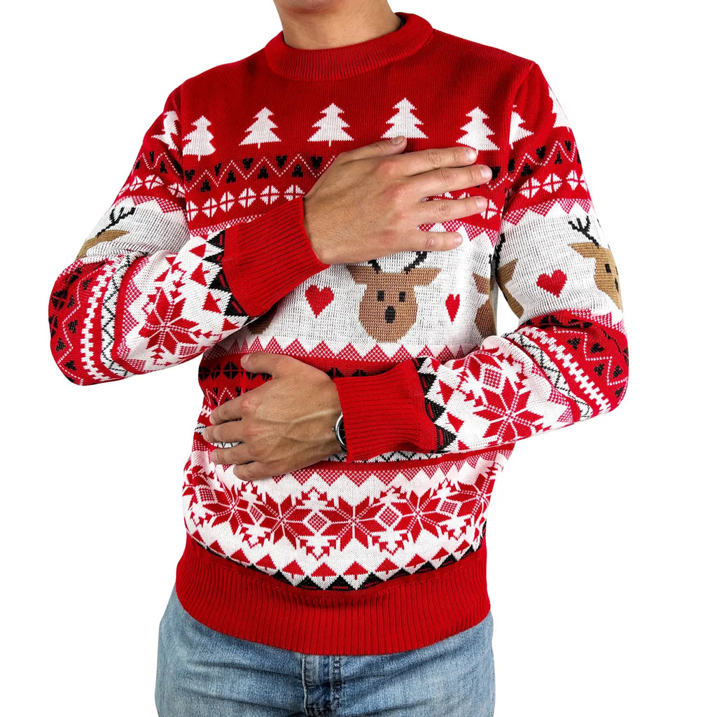 Sweater navideño unisex Reno Amoroso🎄🦌