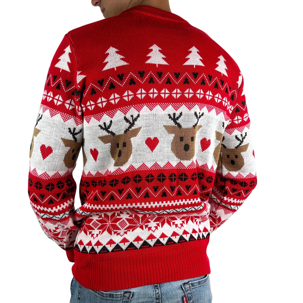 Sweater navideño unisex Reno Amoroso🎄🦌