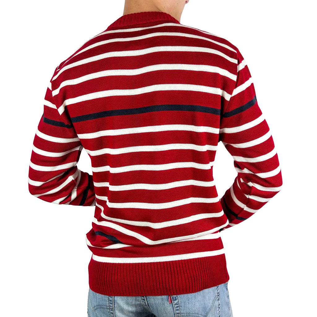Sweater navideño unisex Reno Rayado 🎄🦌