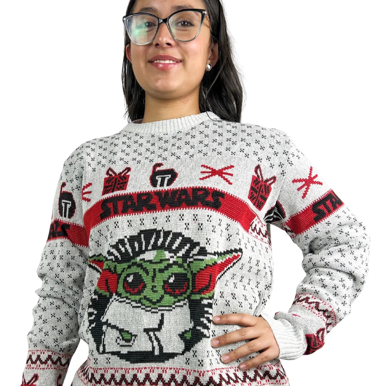 Sweater navideño unisex Baby Space🎄👽✨