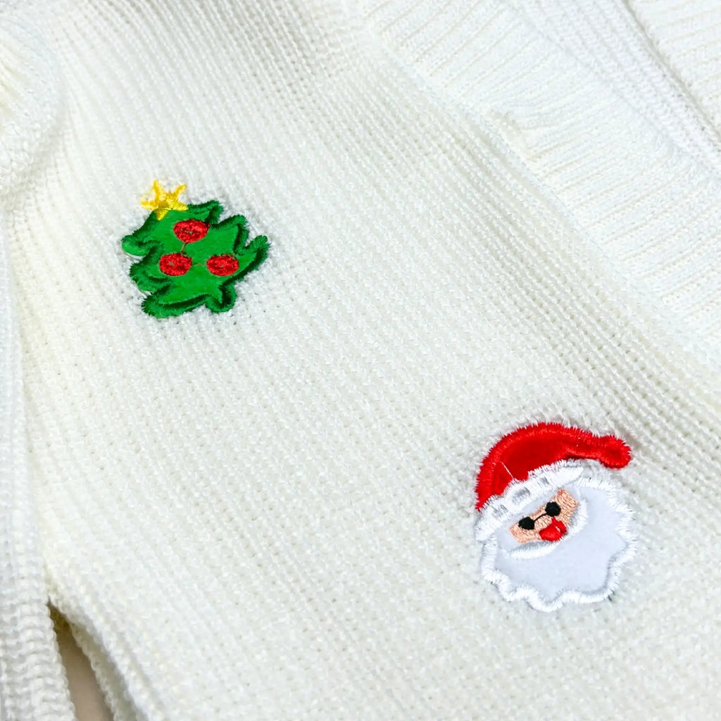 Sweater Navideño para mujer Cardi Claus 🤍🎅